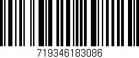 Código de barras (EAN, GTIN, SKU, ISBN): '719346183086'