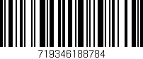 Código de barras (EAN, GTIN, SKU, ISBN): '719346188784'