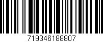 Código de barras (EAN, GTIN, SKU, ISBN): '719346188807'