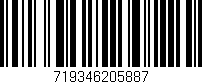 Código de barras (EAN, GTIN, SKU, ISBN): '719346205887'