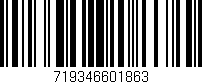Código de barras (EAN, GTIN, SKU, ISBN): '719346601863'