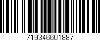 Código de barras (EAN, GTIN, SKU, ISBN): '719346601887'