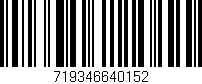 Código de barras (EAN, GTIN, SKU, ISBN): '719346640152'