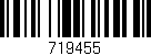 Código de barras (EAN, GTIN, SKU, ISBN): '719455'
