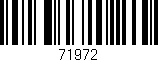 Código de barras (EAN, GTIN, SKU, ISBN): '71972'