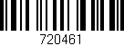 Código de barras (EAN, GTIN, SKU, ISBN): '720461'