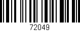 Código de barras (EAN, GTIN, SKU, ISBN): '72049'
