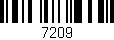 Código de barras (EAN, GTIN, SKU, ISBN): '7209'