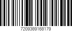 Código de barras (EAN, GTIN, SKU, ISBN): '7209389168179'
