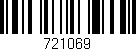 Código de barras (EAN, GTIN, SKU, ISBN): '721069'