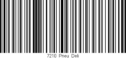 Código de barras (EAN, GTIN, SKU, ISBN): '7210_Pneu_Deli'