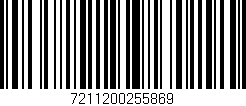 Código de barras (EAN, GTIN, SKU, ISBN): '7211200255869'