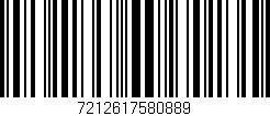 Código de barras (EAN, GTIN, SKU, ISBN): '7212617580889'