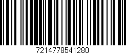 Código de barras (EAN, GTIN, SKU, ISBN): '7214778541280'