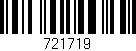 Código de barras (EAN, GTIN, SKU, ISBN): '721719'