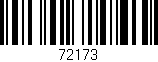 Código de barras (EAN, GTIN, SKU, ISBN): '72173'