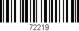 Código de barras (EAN, GTIN, SKU, ISBN): '72219'