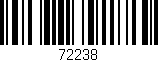 Código de barras (EAN, GTIN, SKU, ISBN): '72238'
