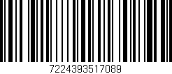Código de barras (EAN, GTIN, SKU, ISBN): '7224393517089'
