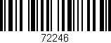 Código de barras (EAN, GTIN, SKU, ISBN): '72246'