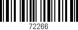 Código de barras (EAN, GTIN, SKU, ISBN): '72266'