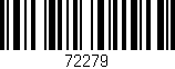 Código de barras (EAN, GTIN, SKU, ISBN): '72279'