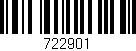 Código de barras (EAN, GTIN, SKU, ISBN): '722901'
