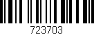 Código de barras (EAN, GTIN, SKU, ISBN): '723703'