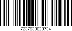 Código de barras (EAN, GTIN, SKU, ISBN): '7237939028734'