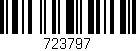 Código de barras (EAN, GTIN, SKU, ISBN): '723797'