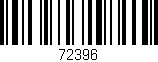 Código de barras (EAN, GTIN, SKU, ISBN): '72396'