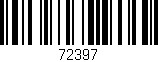 Código de barras (EAN, GTIN, SKU, ISBN): '72397'
