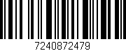 Código de barras (EAN, GTIN, SKU, ISBN): '7240872479'
