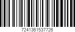 Código de barras (EAN, GTIN, SKU, ISBN): '7241361537726'