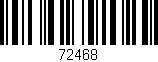 Código de barras (EAN, GTIN, SKU, ISBN): '72468'