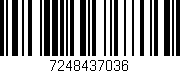 Código de barras (EAN, GTIN, SKU, ISBN): '7248437036'