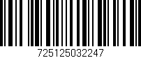 Código de barras (EAN, GTIN, SKU, ISBN): '725125032247'