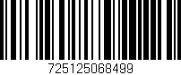 Código de barras (EAN, GTIN, SKU, ISBN): '725125068499'