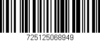 Código de barras (EAN, GTIN, SKU, ISBN): '725125068949'
