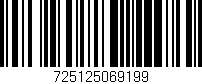 Código de barras (EAN, GTIN, SKU, ISBN): '725125069199'