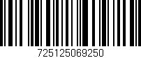 Código de barras (EAN, GTIN, SKU, ISBN): '725125069250'