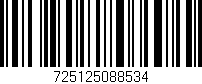 Código de barras (EAN, GTIN, SKU, ISBN): '725125088534'