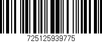 Código de barras (EAN, GTIN, SKU, ISBN): '725125939775'