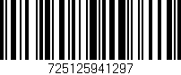 Código de barras (EAN, GTIN, SKU, ISBN): '725125941297'