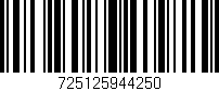 Código de barras (EAN, GTIN, SKU, ISBN): '725125944250'