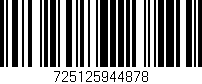 Código de barras (EAN, GTIN, SKU, ISBN): '725125944878'