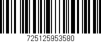 Código de barras (EAN, GTIN, SKU, ISBN): '725125953580'