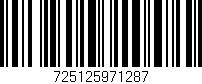 Código de barras (EAN, GTIN, SKU, ISBN): '725125971287'