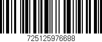 Código de barras (EAN, GTIN, SKU, ISBN): '725125976688'