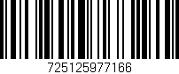 Código de barras (EAN, GTIN, SKU, ISBN): '725125977166'